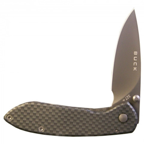 Складной нож BUCK 0327CFS Nobelman Carbon