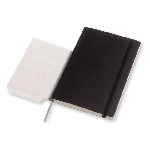 Еженедельник Moleskine Academic Wknt LGH, цвет черный