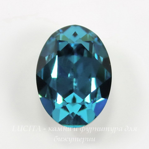 4120 Ювелирные стразы Сваровски Indicolite  (18х13 мм)