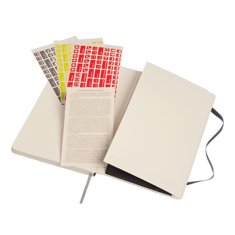 Еженедельник Moleskine Academic Wknt LGH, цвет черный