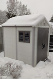 Садовый пластиковый сарай HouzBlock Comfort-2 (2.2x2.2 м)