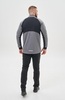Мужская тренировочная лыжная куртка Nordski Core grey-black - 15