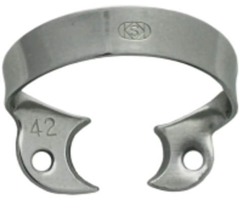 Кламп для "раббердама" Rubber Dam Clamp №42-Matt, Dentech Corporation