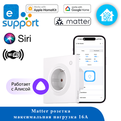 Розетка SONOFF WiFi WS01TPF-E