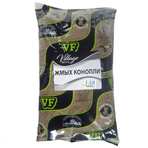 VF Жмых конопли (рыболовный) 1кг/10шт/уп