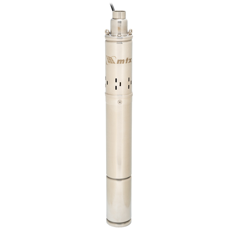 Скважинный насос DW-3-65S, винтовой, диаметр 3", 700 Вт, напор 65 м, 1800 л/ч MTX