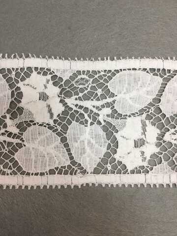 Кружево RM Chantilly Cotton кобея белое BLANC