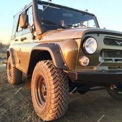Расширители арок UAZ Hunter (стандартные арки) ТКУ03