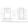 BelBagno Kraft 39 KRAFT39-500/390-2C-PIA-RT Тумба под раковину напольная, 50x39, цвет: Rovere Tabacco