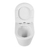Cezares CZR-38083-49-TH-TOR/SC Унитаз подвесной безободковый с сиденьем, цвет: белый