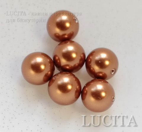 5810 Хрустальный жемчуг Сваровски Crystal Copper круглый 8 мм , 5 шт ()