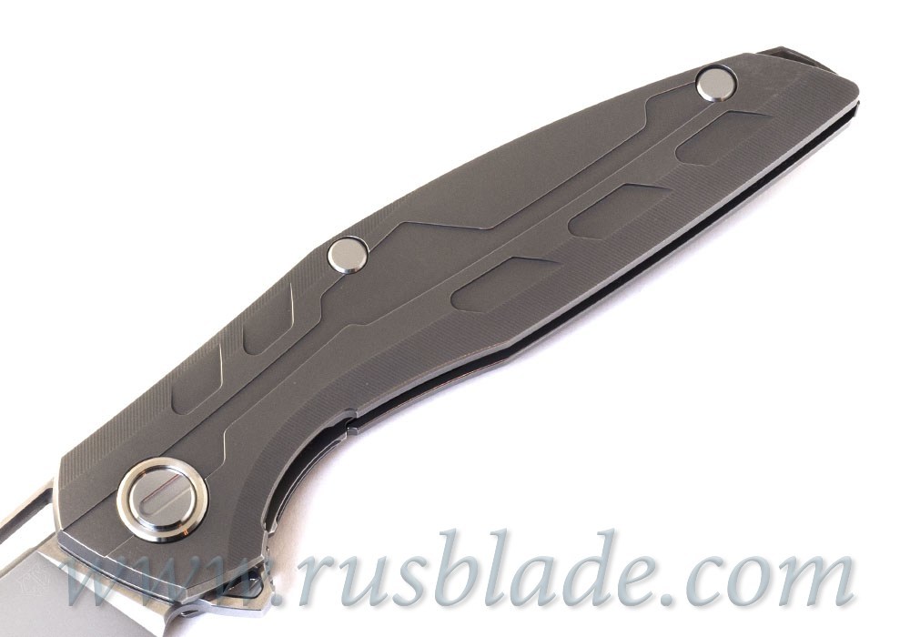 CUSTOM Shirogorov 111 Ti KNIFE S90V SRRBS - фотография 