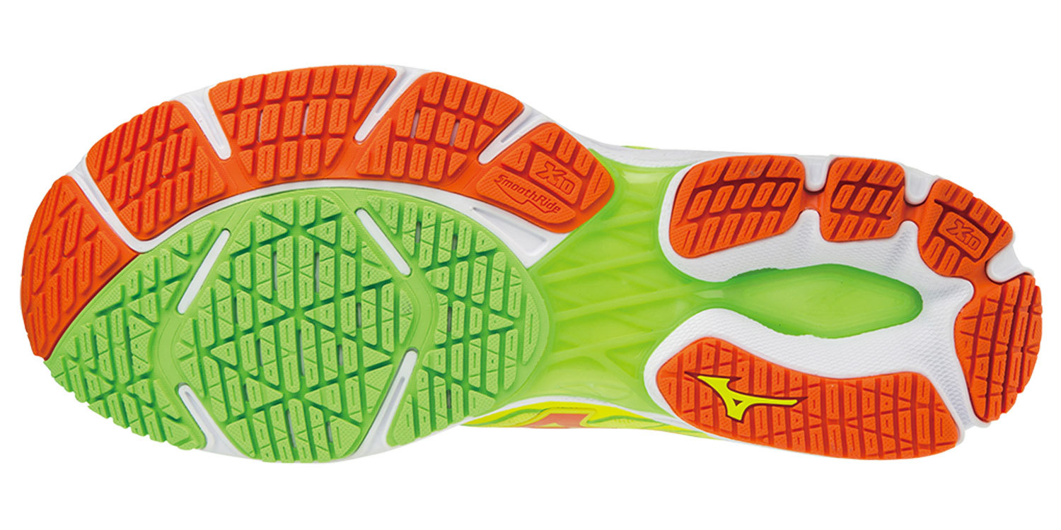 Кроссовки для бега мужские Mizuno Wave Shadow лайм - 2