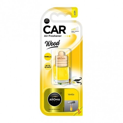 AROMA CAR Подвесной ароматизатор WOOD Vanilla