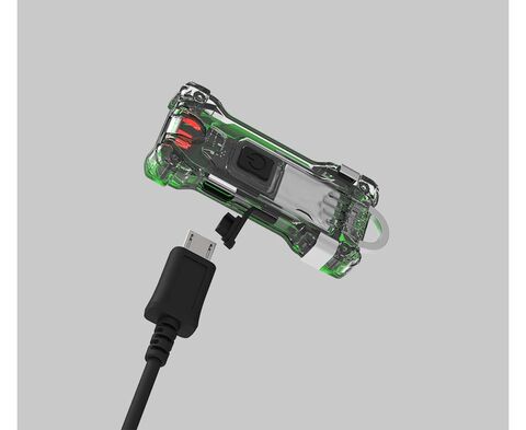 Фонарь универсальный Armytek Zippy Extended Set WR прозрачный/зеленый лам.:светодиод.x1 (F09101GR)