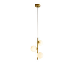 07508-3A,20 Подвес Сида бронза d20 h200 G9 3*5W (3000K) (Led лампы в комплекте 3000К). ТМ Kink Light