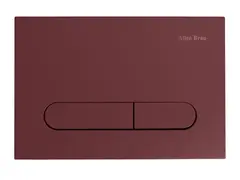 Allen Brau Project Color 9.2PR01.BD Клавиша смыва, цвет: бордовый фото