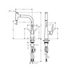 Hansgrohe Metris Select M71 14857800 Смеситель для кухни с выдвижным изливом и лейкой