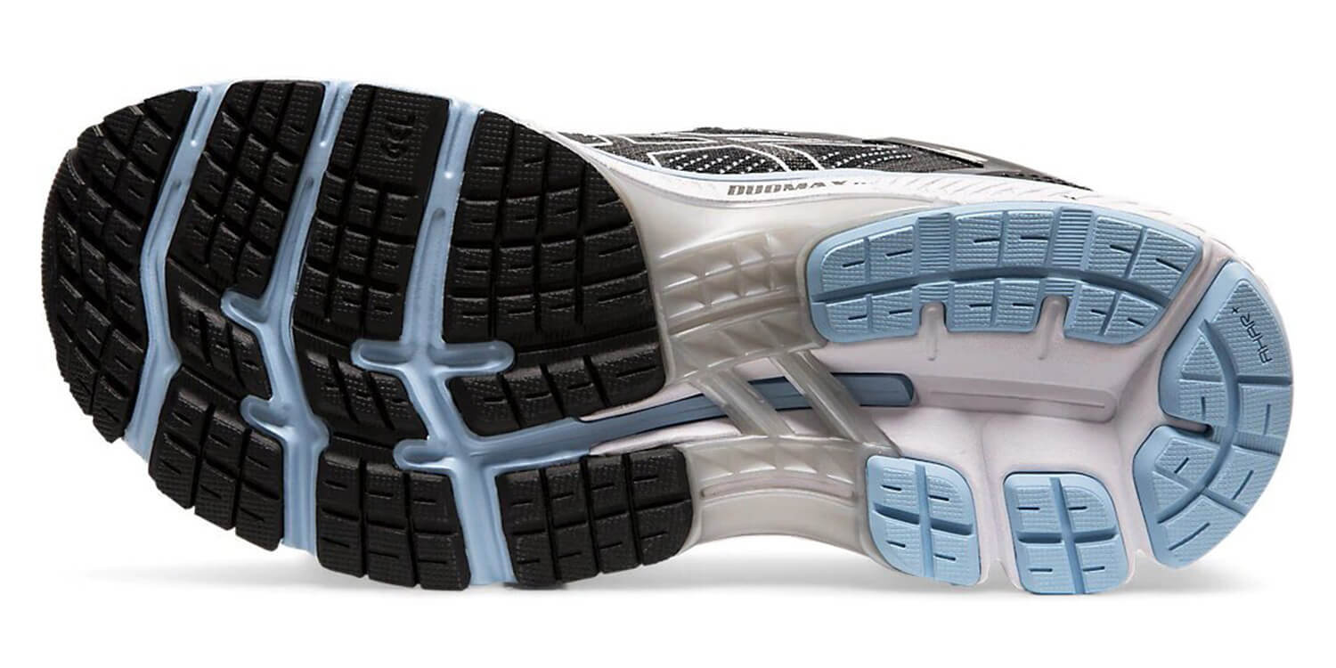 Asics Gel Kayano 26 кроссовки для бега женские черные-голубые - 2