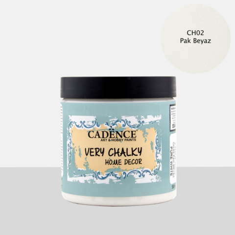 краска меловая VERY Chalky Home Decor 500мл цвет 02 чистый белый