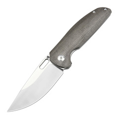 Фото Складной нож Artisan Satyr, сталь S90V, рукоять микарта/титан, зеленый