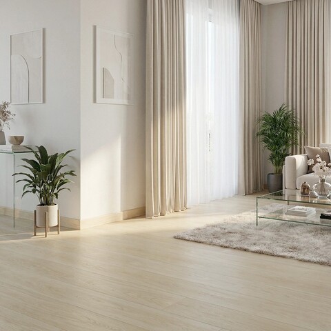 Напольный ПВХ плинтус Salag Alpha Unique Oak (AP8136)
