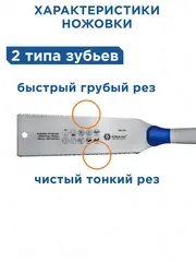Ножовка по дереву КОБАЛЬТ 