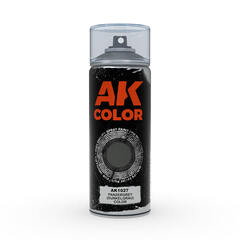 Аэрозольная краска AK Interactive Panzergrey (Dunkelgrau) Spray, 150мл