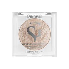 BelorDesign Хайлайтер мраморный Show Glow тон 1
