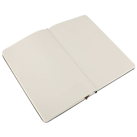 Блокнот Moleskine Classic Large, цвет черный, без разлиновки
