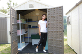 Садовый пластиковый сарай HouzBlock Comfort-2 (2.2x2.2 м)