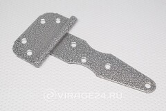 Петля стрела ПС-290мм серебро