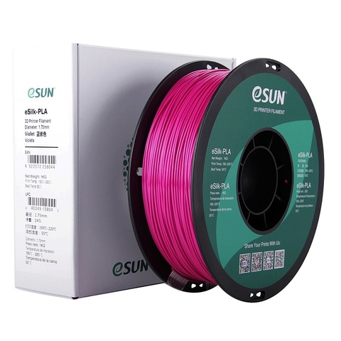 ESUN eSilkPLA, 1.75 мм, 1 кг, фиолетовый