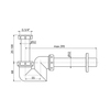 Alcaplast AG210902132 Слив для умывальника и биде, EKO