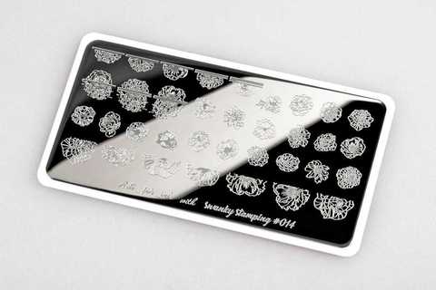 Пластина Arti for you with Swanky Stamping 014