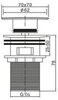 BelBagno BB-PCU-07-CRM Донный клапан, цвет: хром
