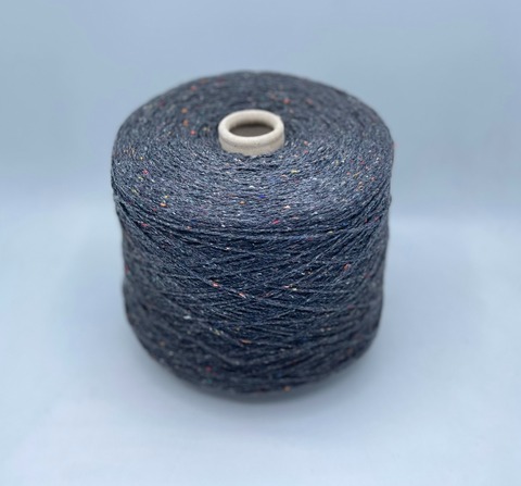 G&G Filati (пр.Италия),art-Tweedwool 350/100гр,70%Меринос 30%Шелк , цвет-Графитовый твид. арт.28030