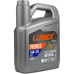 L034-1618-0404 LUBEX Синт-ое мот.масло PRIMUS EC 5W-20 SN+RC GF-5 (4л) - 4 л