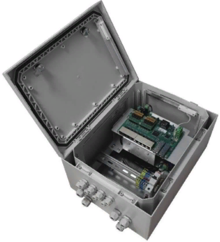 Коммутатор управляемый TFortis PSW-2G8F+Box