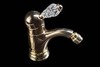 Boheme Crystal 286-CRST Смеситель для биде, цвет: золото