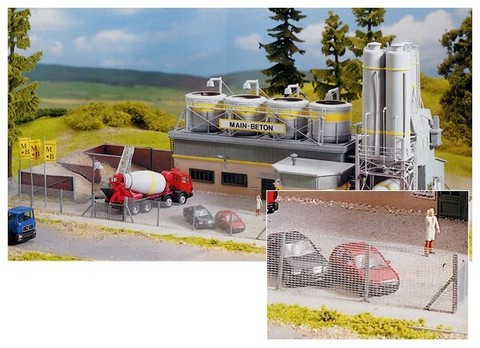 Ограда фабрики по производству бетона MAIN-BETON