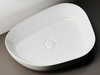 Ceramica Nova Element CN5003 Умывальник чаша накладная неправильной формы, 55x40, цвет: белый