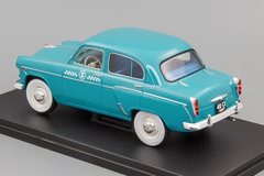 Moskvich-407T Taxi turquoise 1:24 Legendary Soviet cars Hachette #68