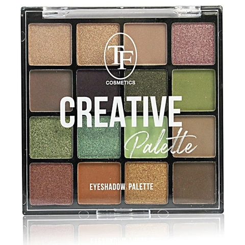 TF Палетка теней для макияжа CREATIVE PALETTE тон 05 16цветов