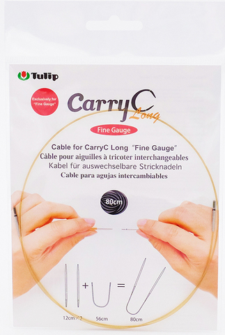 Тросик для съемных спиц CarryC Long "Fine Gauge", длина 80см, пластик