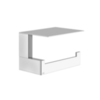 Gessi Rettangolo 20849#031 Держатель для туалетной бумаги с крышкой, цвет: хром