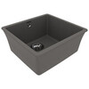 Lemark Sinara 9910071 Кухонная мойка 440-U подстольного монтажа из кварцгранита цвет: Серый шёлк