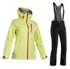 Костюм горнолыжный 8848 Altitude Theia/Poppy женский Yellow/Black - 1