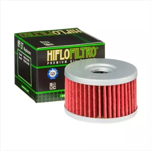 Фильтр масляный Hiflo HF137 Suzuki 16510-37440, 16510-37450