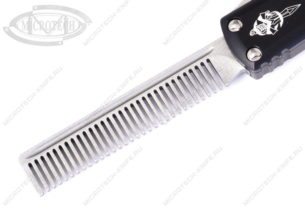 Набор подарочный Ремень APIS Black & Tactical Beard Comb